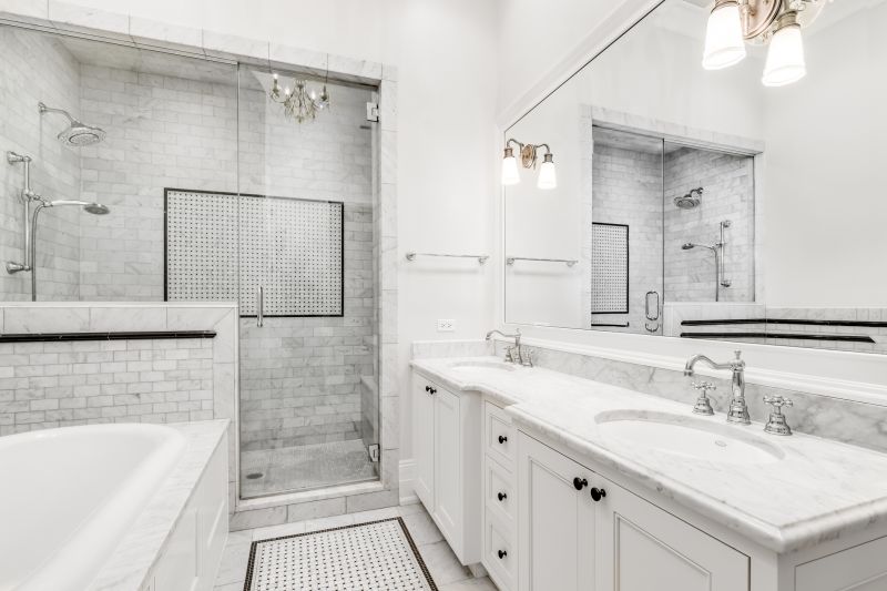 Elegant Shower Areas